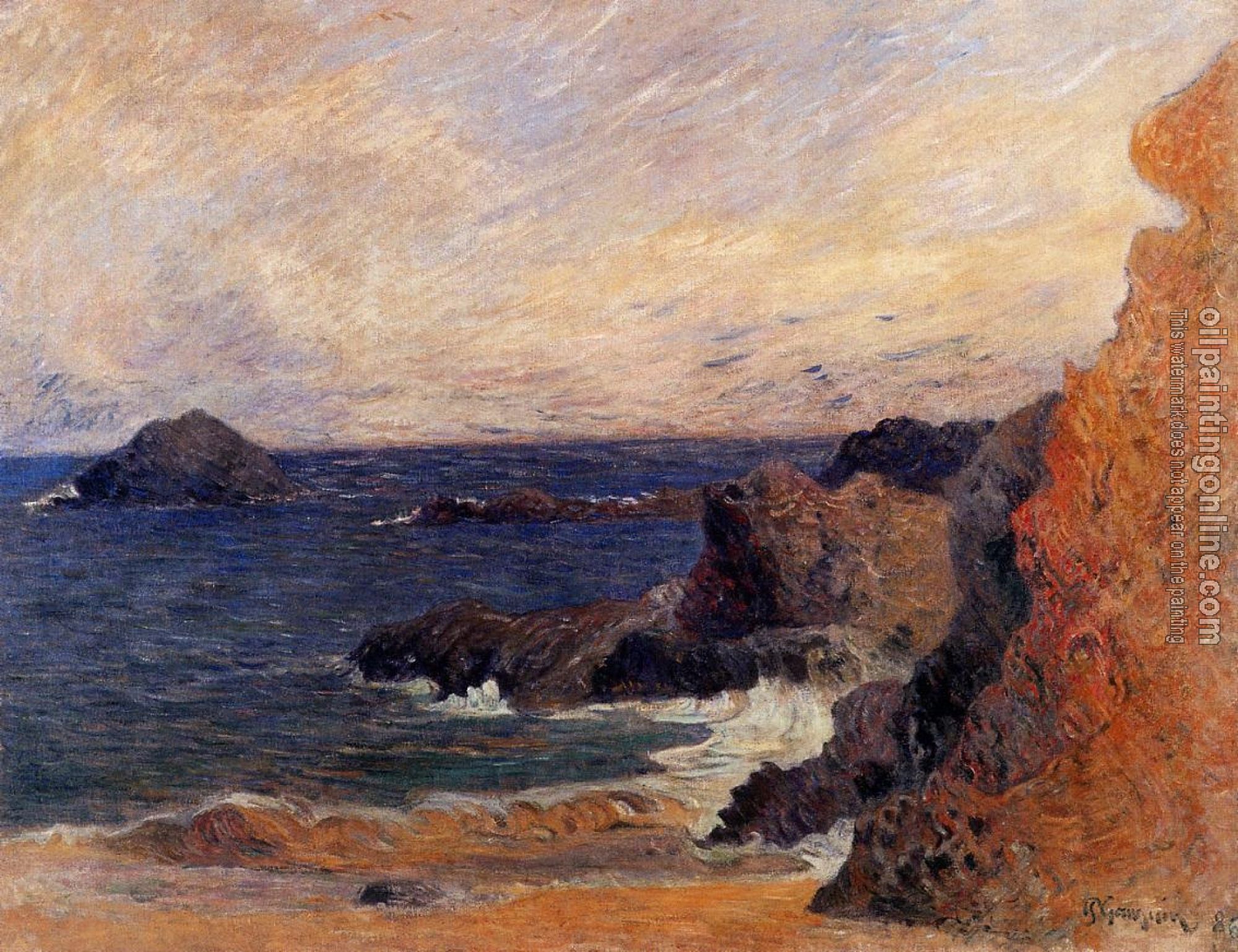 Gauguin, Paul - Rocky Coast